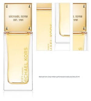 Michael Kors Sexy Amber parfumovaná voda pre ženy 50 ml 1