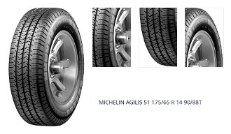 MICHELIN 175/65 R 14 90/88T AGILIS_51 TL C 1