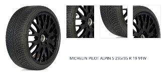MICHELIN 235/35 R 19 91W PILOT_ALPIN_5 TL XL M+S 3PMSF FP 1