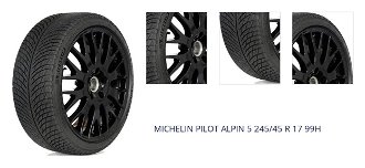 MICHELIN 245/45 R 17 99H PILOT_ALPIN_5 TL XL MO M+S 3PMSF 1