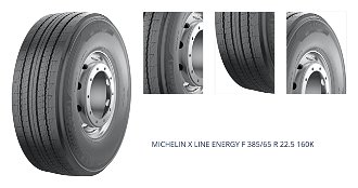 MICHELIN X LINE ENERGY F 385/65 R 22.5 160K 1