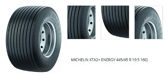 MICHELIN 445/45 R 19.5 160J XTA2+_ENERGY TL M+S 1