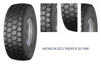 MICHELIN 395/85 R 20 168K XZL2 TL M+S 1