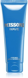 Missoni Wave sprchový a kúpeľový gél pre mužov 250 ml
