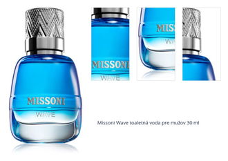 Missoni Wave toaletná voda pre mužov 30 ml 1