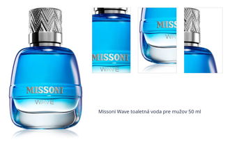 Missoni Wave toaletná voda pre mužov 50 ml 1