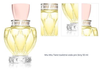 Miu Miu Twist toaletná voda pre ženy 50 ml 1