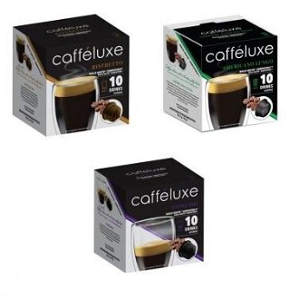 Mix káv Caffeluxe - 30 kapslí pro Dolce Gusto kávovary