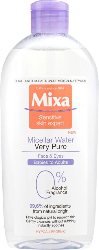 Mixa Micellar Water Very Pure Micelárna voda 400 ml