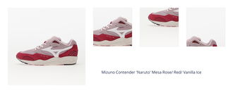 Mizuno Contender 'Naruto' Mesa Rose/ Red/ Vanilla Ice 1