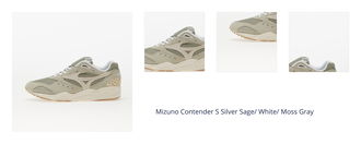 Mizuno Contender S Silver Sage/ White/ Moss Gray 1