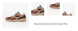 Mizuno Sky Medal S Coffee/ Cloud/ Pine 1