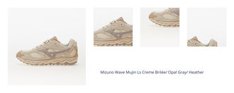 Mizuno Wave Mujin Ls Creme Brilée/ Opal Gray/ Heather 1