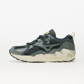 Mizuno Wave Rider 1 S Dark Green/ Sunny Lime 2