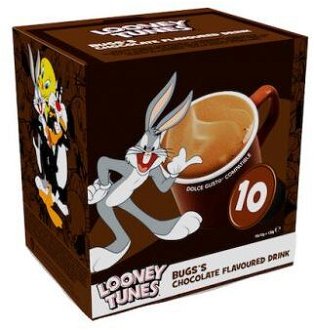 Mliečny šejk Looney Tunes Čokoláda - 10 kapsúl pre Dolce Gusto kávovary