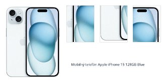 Mobilný telefón Apple iPhone 15 128GB Blue 1