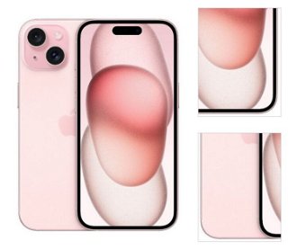 Mobilný telefón Apple iPhone 15 128GB Pink 3