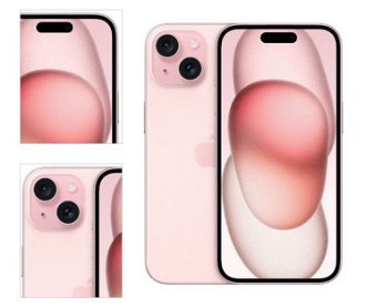 Mobilný telefón Apple iPhone 15 128GB Pink 4