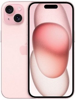 Mobilný telefón Apple iPhone 15 128GB Pink 2