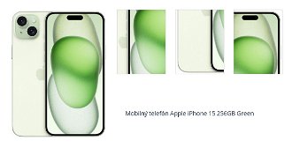 Mobilný telefón Apple iPhone 15 256GB Green 1