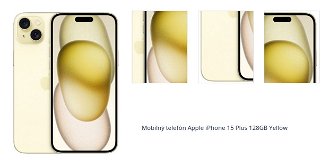 Mobilný telefón Apple iPhone 15 Plus 128GB Yellow 1
