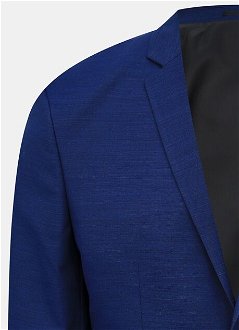 Modré oblekové sako s prímesou vlny Jack & Jones Solaris 6