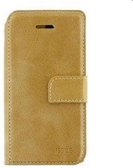 Knižkové puzdro Molan Cano Issue pre Samsung Galaxy M51, zlatá
