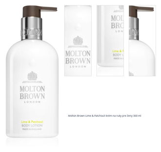 Molton Brown Lime & Patchouli krém na ruky pre ženy 300 ml 1