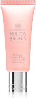 Molton Brown Rhubarb & Rose krém na ruky pre ženy 40 ml