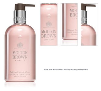 Molton Brown Rhubarb & Rose tekuté mydlo na ruky pre ženy 300 ml 1