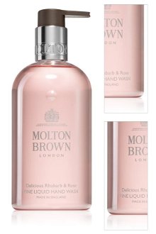 Molton Brown Rhubarb & Rose tekuté mydlo na ruky pre ženy 300 ml 3