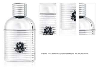 Moncler Pour Homme parfumovaná voda pre mužov 60 ml 1