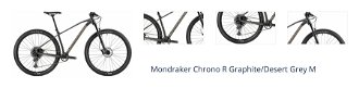 Mondraker Chrono R Sram GX Eagle 1x12 Graphite/Desert Grey M 1