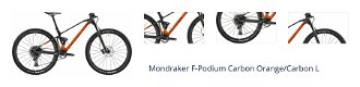 Mondraker F-Podium Carbon Sram GX Eagle 1x12 Orange/Carbon L 1