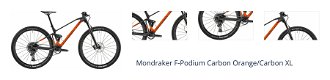 Mondraker F-Podium Carbon Sram GX Eagle 1x12 Orange/Carbon XL 1