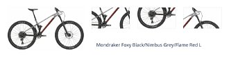 Mondraker Foxy Sram SX Eagle 1x12 Black/Nimbus Grey/Flame Red L 1