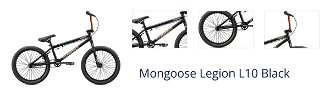 Mongoose Legion L10 Black BMX / Dirt bicykel 1