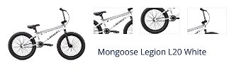 Mongoose Legion L20 White BMX / Dirt bicykel 1