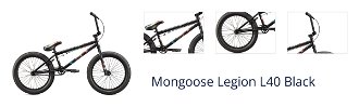 Mongoose Legion L40 Black BMX / Dirt bicykel 1