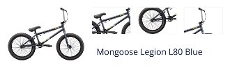 Mongoose Legion L80 Blue BMX / Dirt bicykel 1