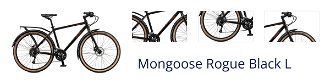 Mongoose Rogue Black L Mestský bicykel 1