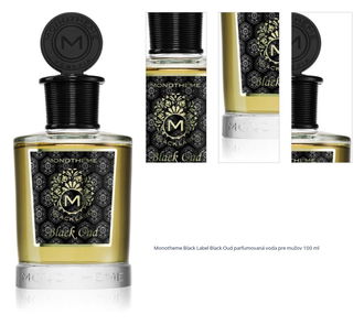 Monotheme Black Label Black Oud parfumovaná voda pre mužov 100 ml 1