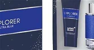 Mont Blanc Explorer Ultra Blue - EDP 100 ml + sprchový gel 100 ml + EDP 7,5 ml 5