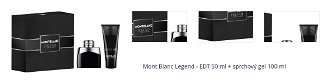 Mont Blanc Legend - EDT 50 ml + sprchový gel 100 ml 1