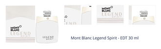 Mont Blanc Legend Spirit - EDT 30 ml 1