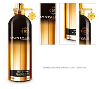 Montale Black Aoud Intense - parfémovaný extrakt 2,0 ml - vzorka s rozprašovačom 1