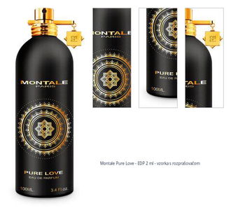 Montale Pure Love - EDP 2 ml - vzorka s rozprašovačom 1