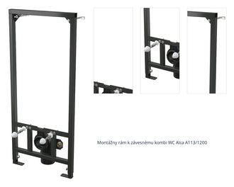 Montážny rám k závesnému kombi WC Alca A113/1200 1