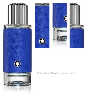 Montblanc Explorer Ultra Blue parfumovaná voda pre mužov 30 ml 1