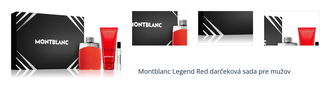 Montblanc Legend Red darčeková sada pre mužov 1